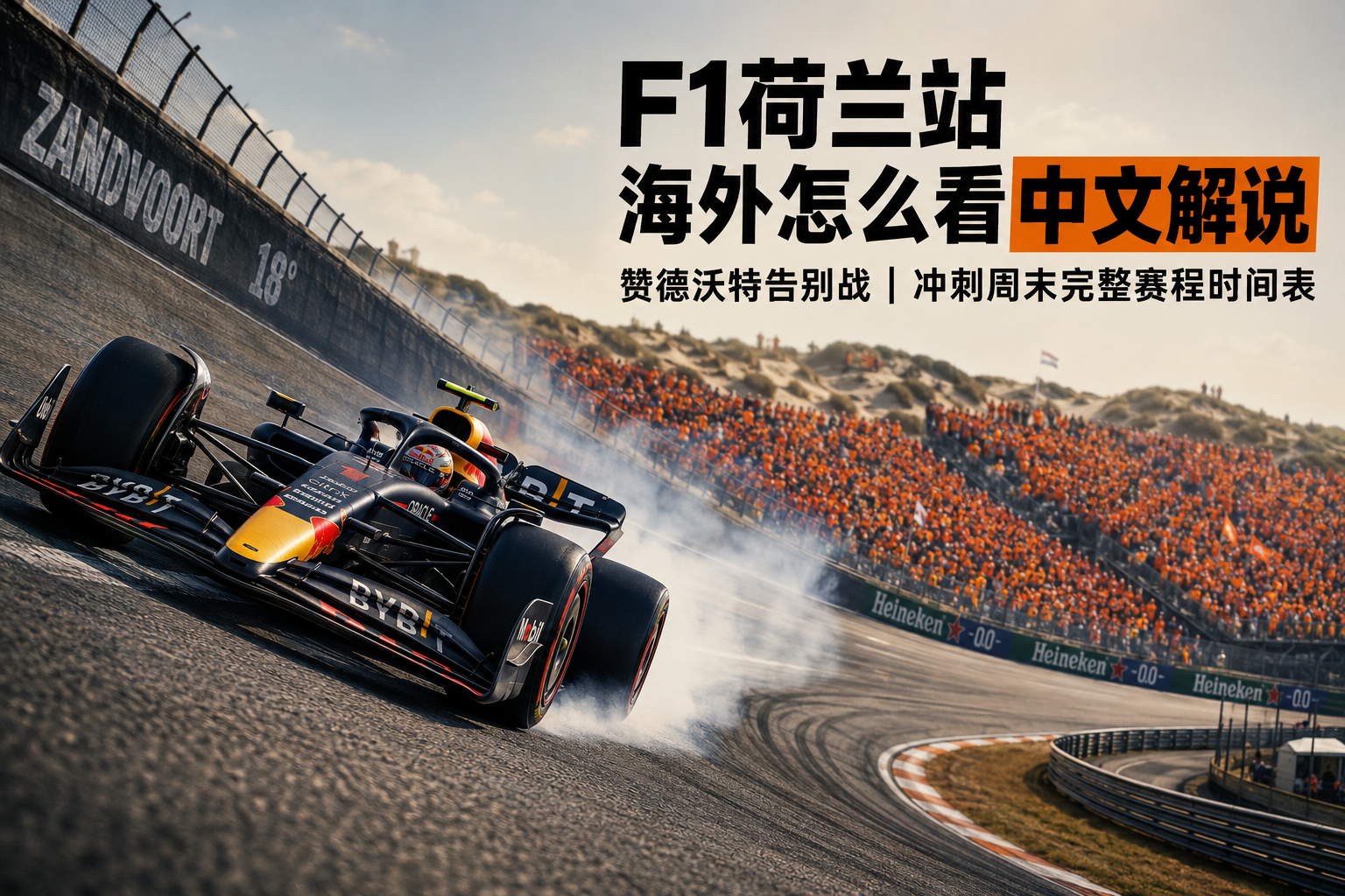 F1荷兰大奖赛告别战｜海外中文解说观赛指南